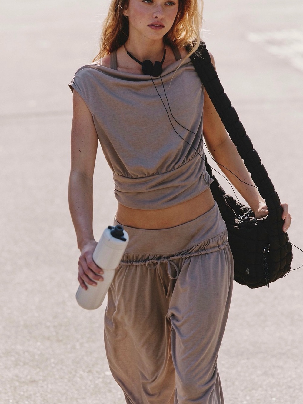 Free People Movement downtown Sandwashed set $128 NWT - Picture 3 of 9